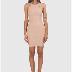 The Range Tan Sleeveless Dress